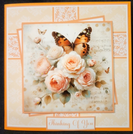 Butterflies In Bloom Mini Kit 7x7 (4) Plus Bonus *Customer Request* by Susan Mehlbaum