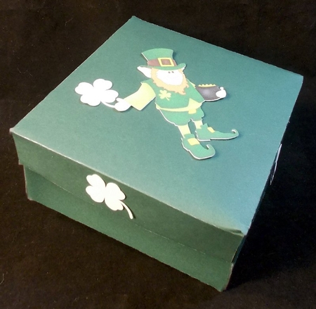 Favour Box Tall Square Separate Lid by Susan Mehlbaum