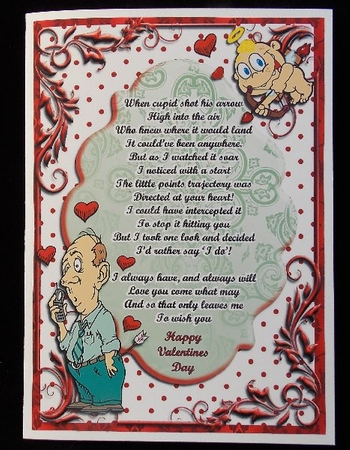 Cupid, Draw Back Your Bow -  with Insert by Susan Mehlbaum