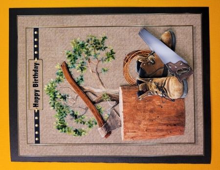 The Wood Cutter One for the Men by Susan Mehlbaum