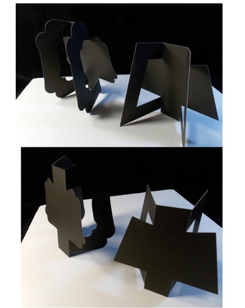 662 Card or Photo Stands    HAND and MACHINE Formats by Susan Mehlbaum