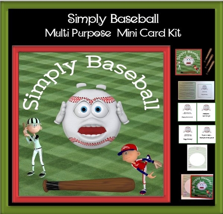 Baseball Toon 3 by Susan Mehlbaum