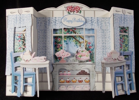 My Little Rooms Mini-kit - Tea Room by Susan Mehlbaum