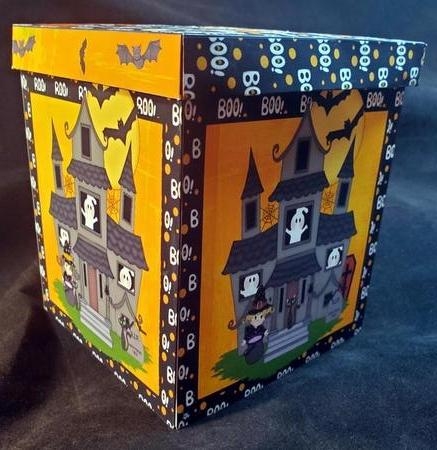Happy Halloween 2 Kleenex Tissue Box Cover by Susan Mehlbaum