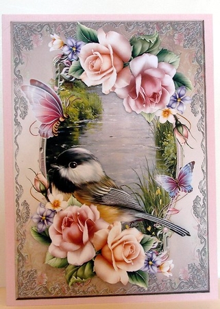 Pink roses 1 by Susan Mehlbaum
