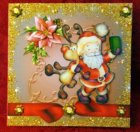 Santa Taking a Selfie Mini kit  by Susan Mehlbaum