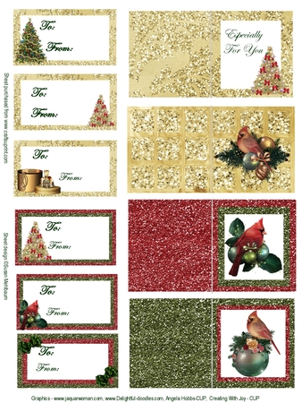 12x12 Glitter Paper Pack 1 by Susan Mehlbaum