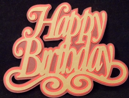 Happy Birthday Swirl by Susan Mehlbaum
