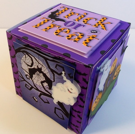 Trick or Treat Halloween 3 inch Box Mini Kit by Susan Mehlbaum