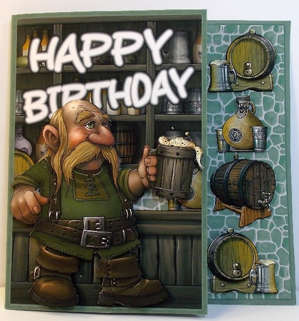 Happy Birthday Card Kit by Susan Mehlbaum