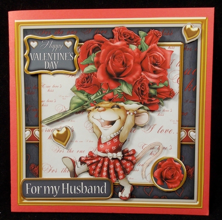Mrs Valentines Mouse 4 Sheet Mini Kit by Susan Mehlbaum