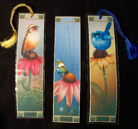 Beautiful Bookmarks - Birds & Butterflies by Susan Mehlbaum