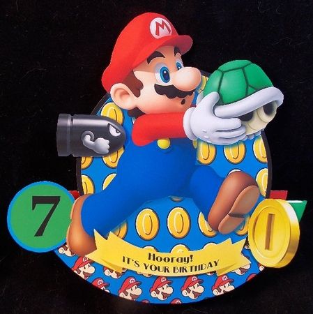 Rocker Fun Card Mario Kit 1  by Susan Mehlbaum