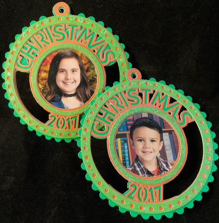 Multi Year Christmas Picture Ornament by Susan Mehlbaum