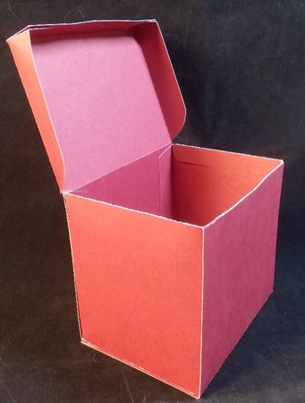 Gift Box with a flip style lid  by Susan Mehlbaum