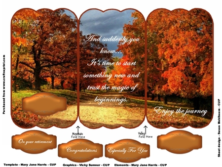 Autumn Fall Paint Effect Digital Scenes 2 by Susan Mehlbaum