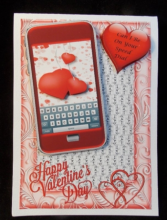 Valentine Phone by Susan Mehlbaum