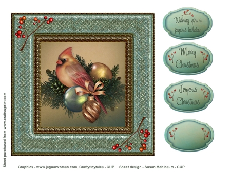 Metal Frames 8x8 Frame Set 1 by Susan Mehlbaum