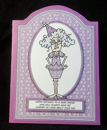 Stella - Happy Birthday To A Dear Friend by Susan Mehlbaum