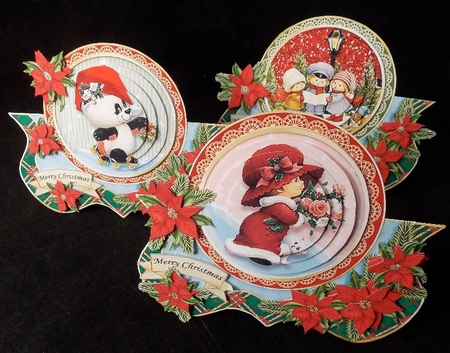 Bracket Over The Top Christmas Cards Bundle-Set-4 by Susan Mehlbaum