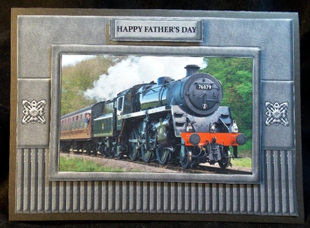 Vintage Train  by Susan Mehlbaum