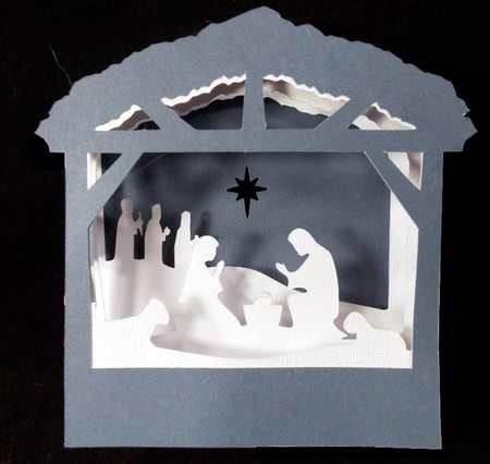 MyFav 3D Nativity Scene by Susan Mehlbaum