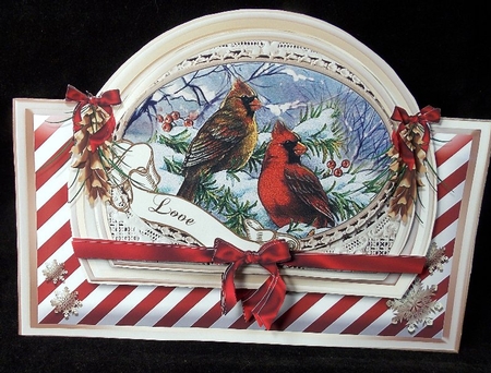 Holiday Vintage Tent Card Kit-4 by Susan Mehlbaum
