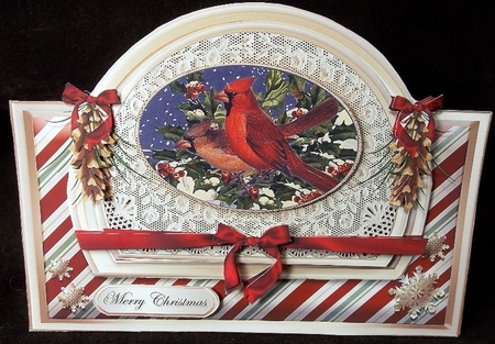 Holiday Vintage Tent Card Kit-5 by Susan Mehlbaum