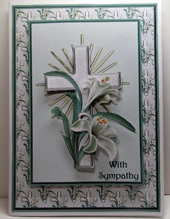 With Sympathy Card by Susan Mehlbaum