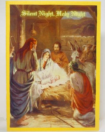 Silent Night, Holy Night Nativity Topper & Pyramag by Susan Mehlbaum