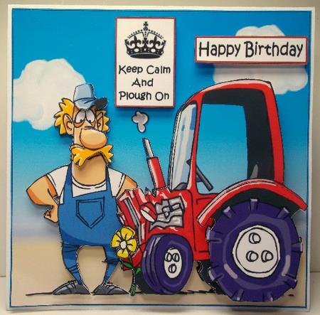 Keep Calm and Plough On by Susan Mehlbaum
