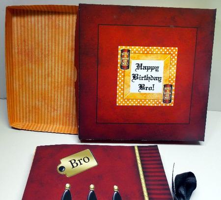 3D at the Pub Carousel Coordinating Card Box Kit by Susan Mehlbaum