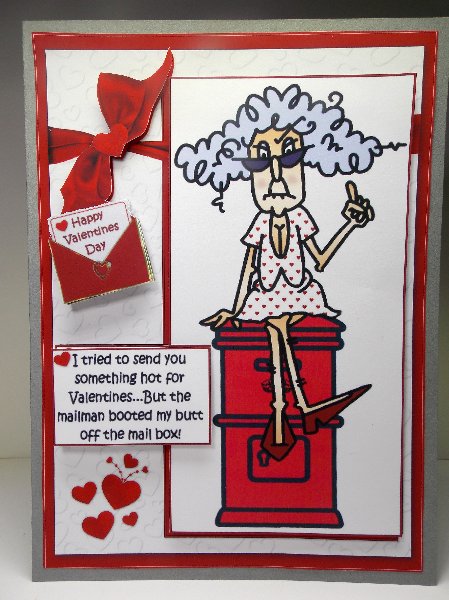 Stella Sending Something Hot for Valentines Quick Card by Susan Mehlbaum