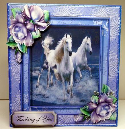 Beautiful Mystic Horses at the Gallop by Susan Mehlbaum
