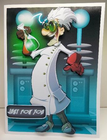 Mad Scientist Dude by Susan Mehlbaum