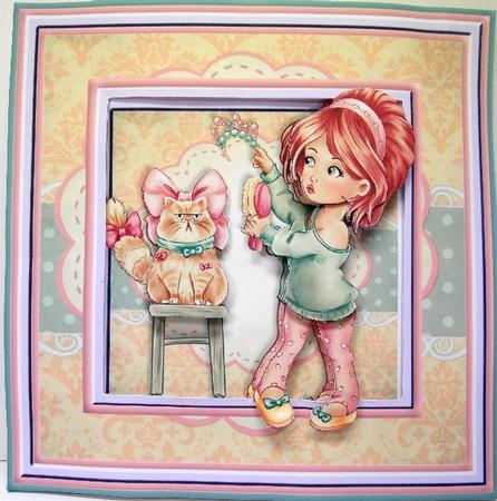 Dressing My Cat Mini Kit by Susan Mehlbaum