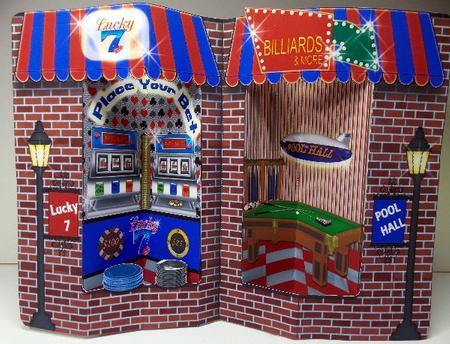 Double Window Mini Kit - Casino & Pool Hall by Susan Mehlbaum