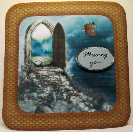 6 Natural Fiber Textured Frames - Cu4cu by Susan Mehlbaum
