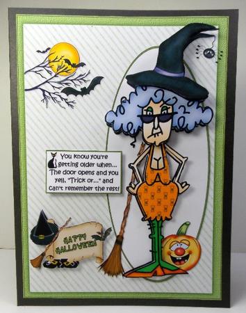 Stella About Getting Older and Halloween by Susan Mehlbaum