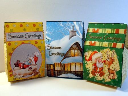 3 Gorgeous Gift Sacks for Xmas by Susan Mehlbaum