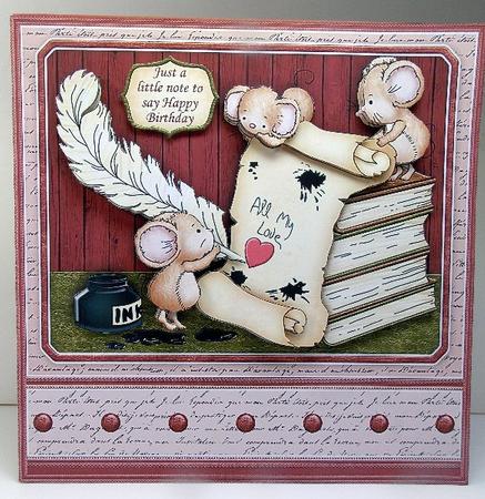 Love You Inky Spots 7.5 Mini Kit Various Occasions by Susan Mehlbaum