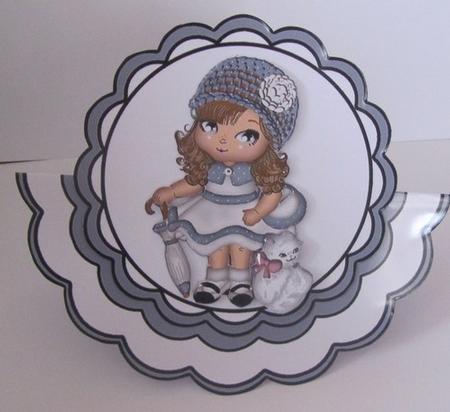Doll Rocker Blue by Susan Parker