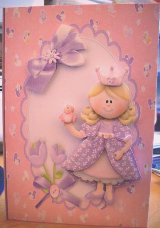 Little Princess with Her Bird by Susie Woodward