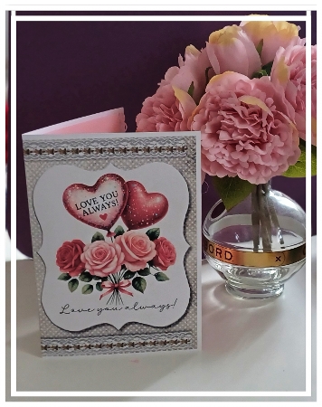 Love You Always - 1-page wonder, print and fold by Susie Jefferson