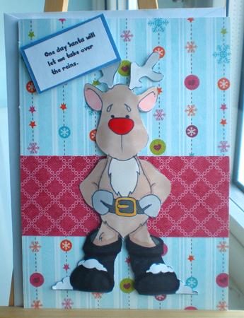 Santas Boots Doodles Digital Stamp by Suzanne Burrows