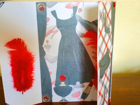 My Little Black Dress Gate Fold by Suzanne Burrows