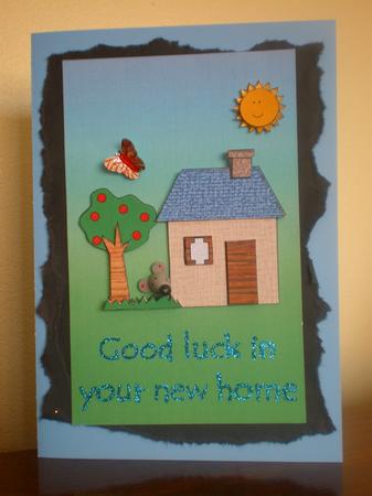 Welcome Home - Good Luck in Your New Home by Suzanne Burrows