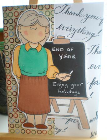 Teacher Doodles Digital Stamp by Suzanne Burrows