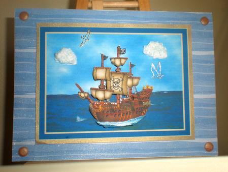Pirate Ship by Suzanne Burrows