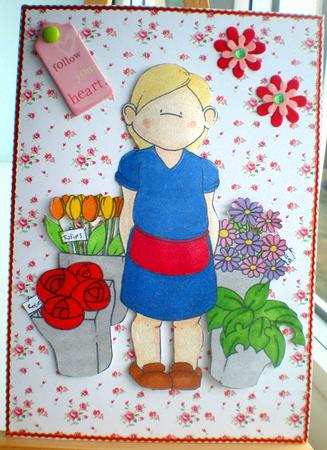 Florist Doodles Digital Stamp by Suzanne Burrows